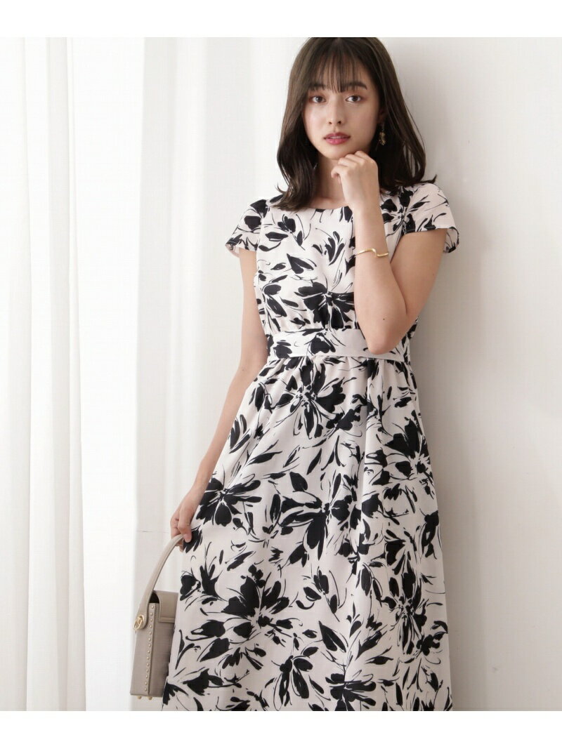 【SALE／50%OFF】サマーフラワーフレアワンピース PROPORTION BODY DRESSING プロポーションボディドレッシング ワンピース・ドレス その他のワンピース・ドレス ホワイト ブラック グリーン【RBA_E】【送料無料】[Rakuten Fashion]のサムネイル