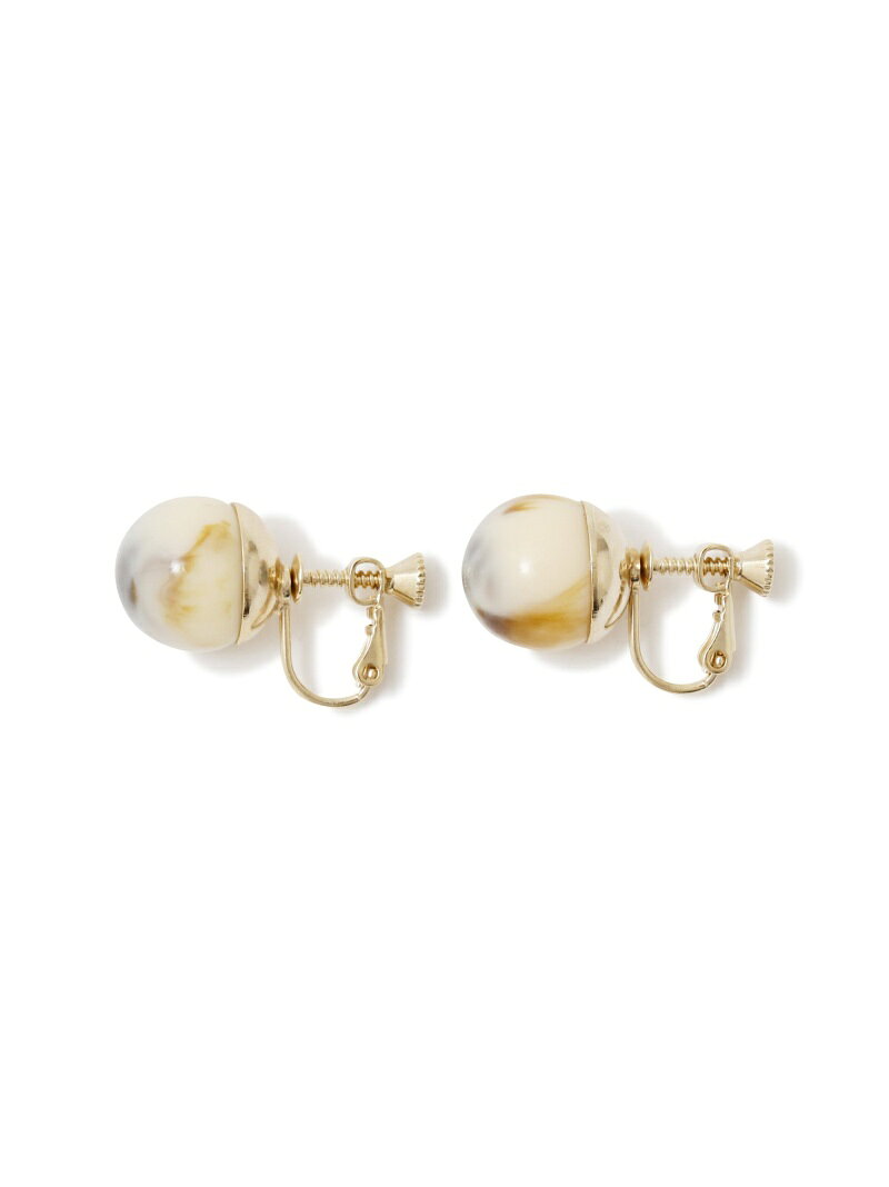 【SALE／30%OFF】｜美人百花11月号掲載｜マーブルイヤリング PROPORTION BODY DRESSING プロポーションボディドレッシング アクセサリー・腕時計 その他のアクセサリー・腕時計 ブラウン ピンク ホワイト【RBA_E】[Rakuten Fashion]