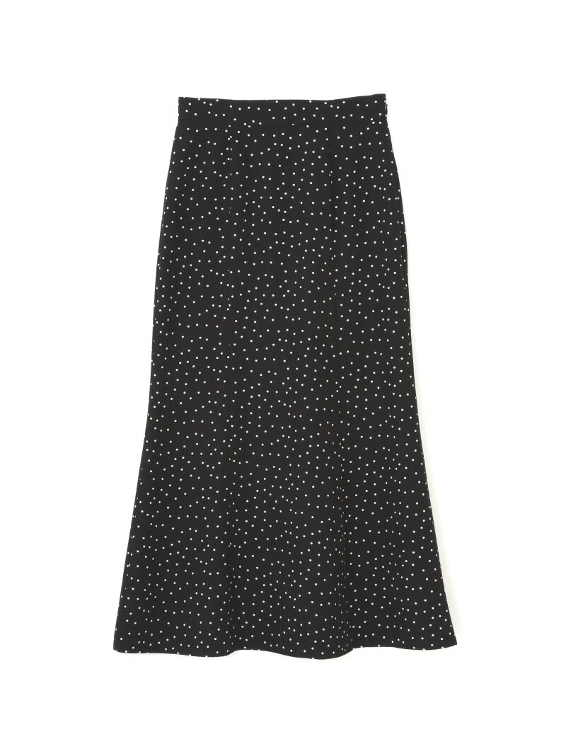 Rakuten - ドット柄マーメイドスカート PROPORTION BODY DRESSING プロポーションボディドレッシング スカート その他のスカート ホワイト ブラック【送料無料】[Rakuten Fashion]