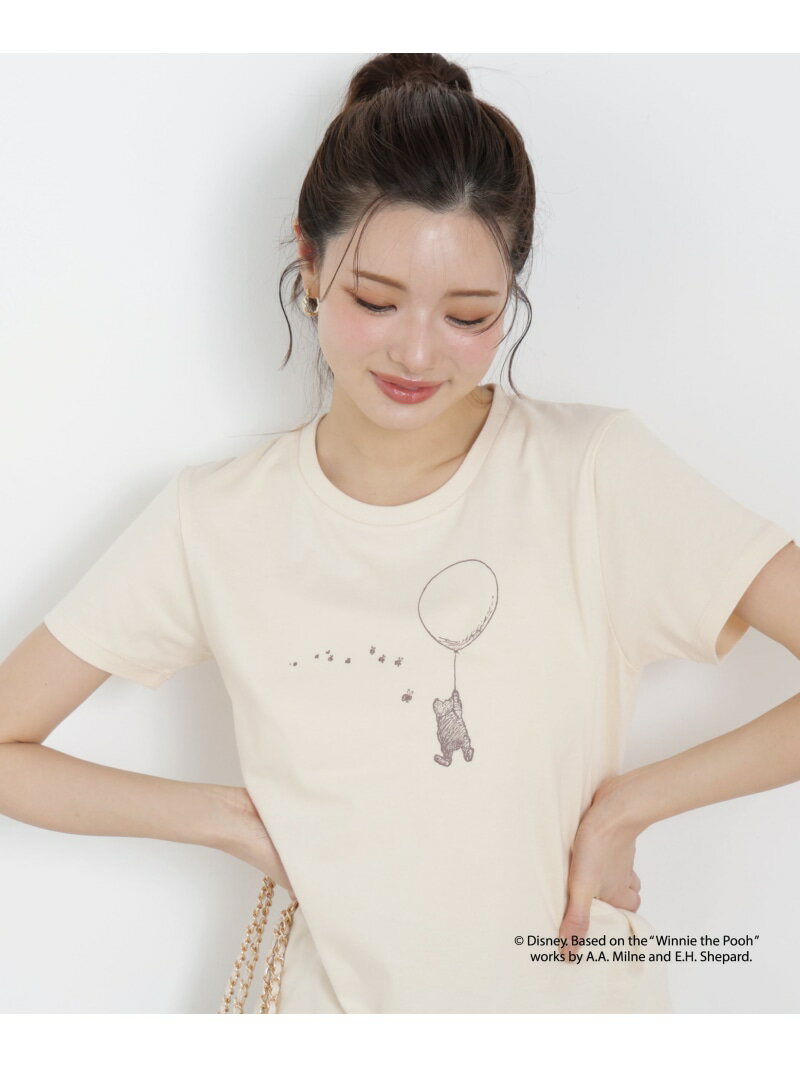 Rakuten - 【SALE／10%OFF】フロントプリントTシャツ PROPORTION BODY DRESSING プロポーションボディドレッシング トップス カットソー・Tシャツ ホワイト グレー ピンク【RBA_E】【送料無料】[Rakuten Fashion]