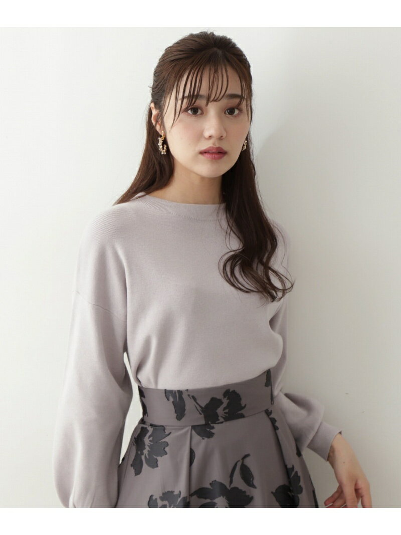 ボトルネックニット PROPORTION BODY DRESSING プロポーションボディドレッシング トップス ニット グレー ホワイト レッド ブルー グリーン【送料無料】[Rakuten Fashion]のサムネイル