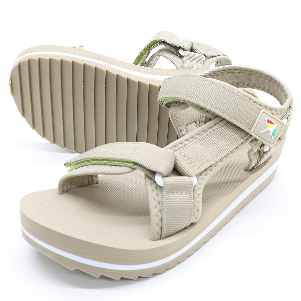 アーノルドパーマー レディース スポーツサンダル AL5418 ベージュ ARNORD PALMER 真夏対策アイテム SEED