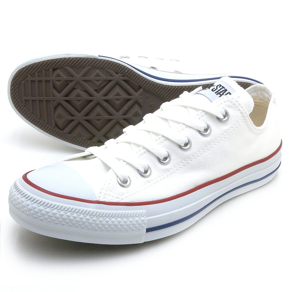 CONVERSE コンバース スニーカー CANVAS ALL STAR OX キャンバス オールスター ローカット オプティカルホワイト 定…