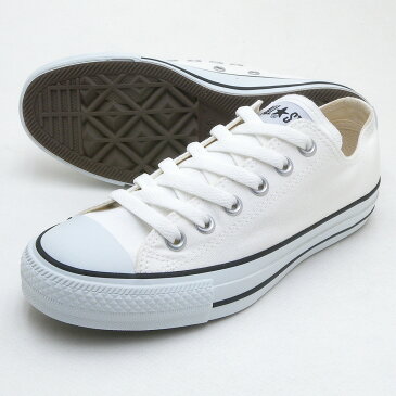 コンバース キャンバスオールスター カラーズ オックス CANVAS ALL STAR COLORS OX ローカット ホワイトxブラック