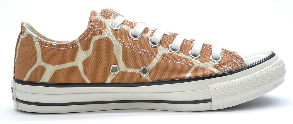 【値引きクーポン配布中】 CONVERSE コンバース オールスター US オリジネイター ジラフスポット キリン柄 ローカット ブラウン ALL STAR US GIRAFFESPOT OX オックス オリジネーター 復刻 アニマル柄 販売中