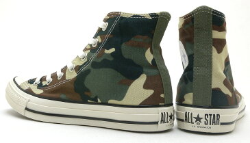 ラストワンサイズ 22.0cm コンバース オールスター US カモ ハイカット ウッドランドカモ ALL STAR US CAMO HI USオリジネイター
