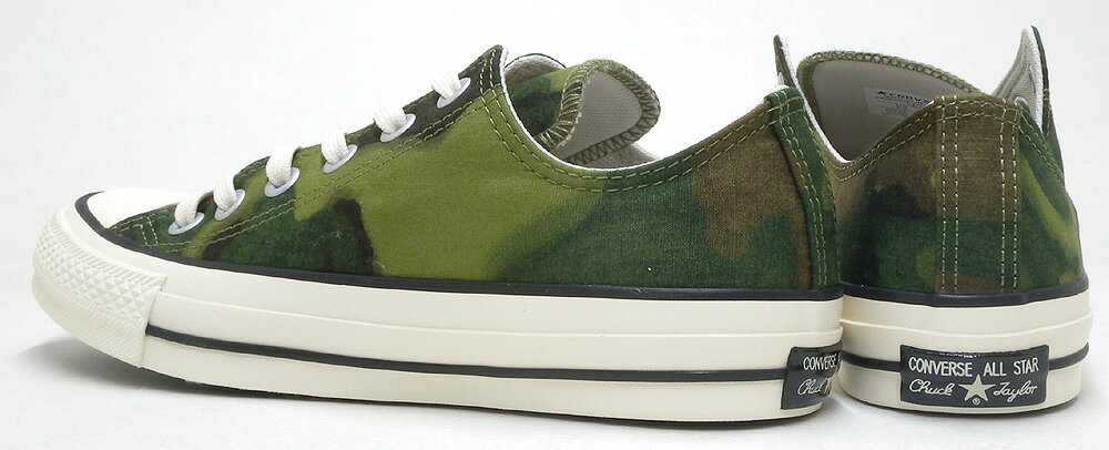 コンバース オールスター 100周年モデル グラディエイションカモ ローカット オリーブ ALL STAR 100 GRADATIONCAMO OX オックスフォード カーキ グリーン カムフラ