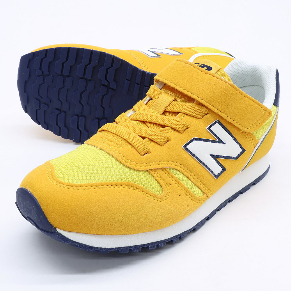 キッズ ジュニア スニーカー 小学生 中学生 通学 運動靴 グラウンド 校庭 シューズ YV373 XW2 イエロー newbalance ニューバランス 送料無料(沖縄県及び離島を除く) 運動会 販売中