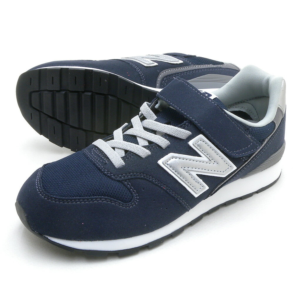 19.0cm 【値引きクーポン配布中】 newbalance ニューバランス キッズ ジュニア スニーカー YV996 CNV ネイビー 小学生 中学生 通学 運動会 シューズ ネービー 紺色 ダークブルー 販売中