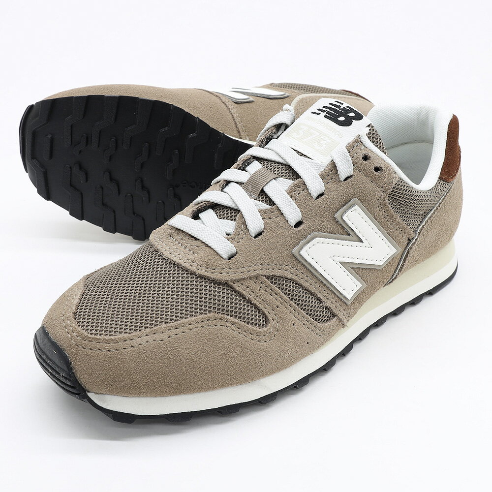 ニューバランス ML373 XA2 マッシュルーム ブラウン ユニセックス ローカット スニーカー 靴幅：D クラ..