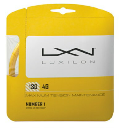 LUXILON　ルキシロン　4G　130　テニスガット4G　130WRZ997112