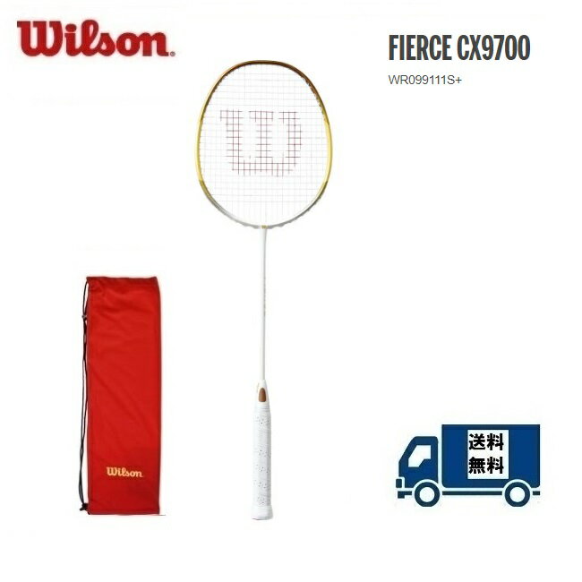 FIERCE CX 9700 Wilson ウィルソン バドミントンラケットフィアースCX9700　WR099111s+