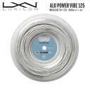 LUXILON ルキシロン ALU POWER VIBE 125 200mリールテニスストリングス　アルパワー　バイブ　125　200mリールWR8306701125　国内正規流通品