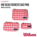 EC\ RXeBbNobO ONE BEAR COSMETIC BAG PINK WR8015402001