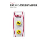WILSON ウィルソン 硬式テニス用 振動止め(2個入り)SUNGLASSES/TONGUE OUT DAMPENER WR8405101001