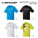 DUNLOP ダンロップUNISEX GAME SHIRT(ジュニア対応モデル)DAP-1300