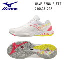 MIZUNO　ミズノ　バドミントン　シューズWAVE FANG 2 FIT 71GA231222 日本バドミントン協会審査合格品 その1