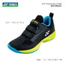 製品情報 YONEX ヨネックス　テニスシューズ　ジュニア用パワークッション ジュニアGC　SHTJR2GC　オムニ・クレーコート用 ジュニア専用設計で足に優しく、ベルクロタイプなのでお子様でも着脱が簡単。 メーカー希望小売価格　7，260円(税込) 販売価格　　　　　　　6，534円(税込) 送料無料（沖縄県・離島は900円） カラー　ブラック／ライム サイズ　18．0〜22．0cm 素材　 アッパー　人工皮革＋合成繊維+合成樹脂 ミッドソール　合成樹脂　 アウトソール　ゴム底　 原産国　インドネシア　