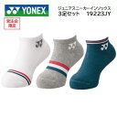 ヨネックス テニス バドミントン用 ソックスジュニア スニーカーインソックス 19223JY 数量限定 19〜22cm 2024FW