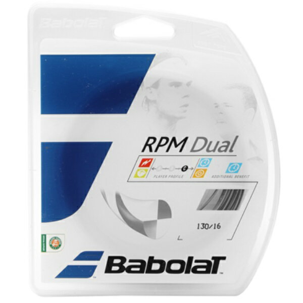 バボラ Babolat　硬式テニス・ストリングスRPMデュアル RPM　DUAL BA241122