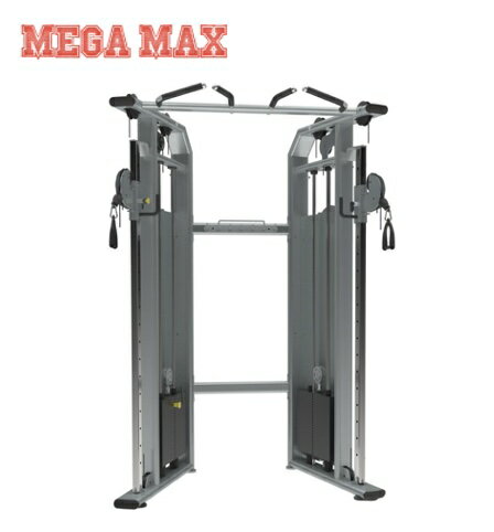 ケーブルマシン ファンクショナルトレーナー ウェイト80kg×2 本格的トレーニングマシン AD6035 890