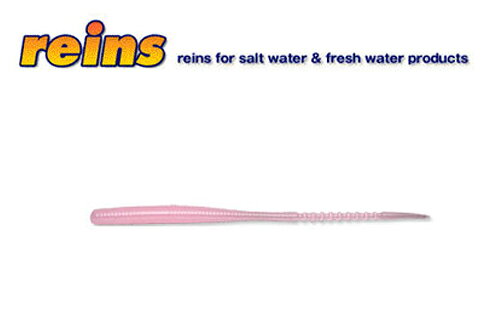 アナゴ稚魚、イカナゴパターンに有効なロングスリムタイプ。ソフトマテリアル＆極細リングテール採用により、アジの口の中で折れ曲がりやすく、抜群のフッキング率を実現！！アジキャロ、アジキャロドリフトとの相性もばっちり！巨アジ狙いはこのコンビネーションで決まり！！