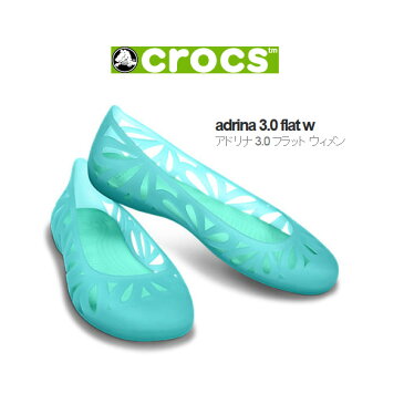 【クロックスジャパン正規品】 クロックス (crocs) アドリナ3 フラット ウィメン 【メール便NG】【crocssale】