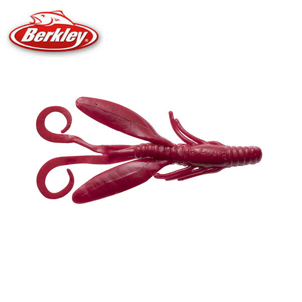バークレイ ガルプ！ソルトウォーター ホッグ 3in #レッド 【メール便OK】
