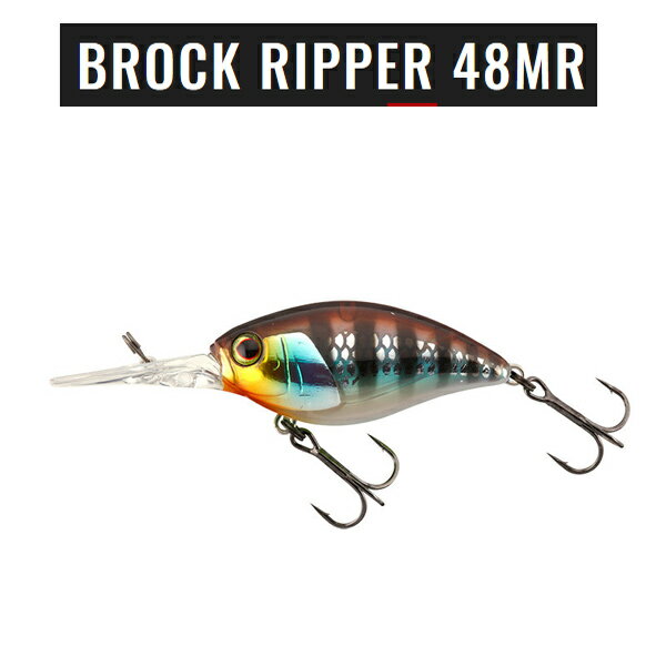 ジャッカル BROCK RIPPER 48MR (ブロック リッパー 48MR) #ウロコホロチギル 【メール便NG】