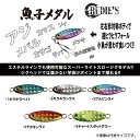 ルーディーズ 魚子メタル 0.8g RUDIES 【メール便OK】