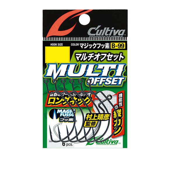 タテカン型ラインアイ ワーム装着時の持ちやすさとライン結束部の左右のずれをなくすことでフッキング時のパワーロスを軽減。 アイの内径をわずかに拡大することで一体感を維持したまま、直リグ使用時などにシンカーを直接装着出来ます。 ロングネック ラインアイからオフセット部までのネック部分を長くすることでワームずれが大幅に軽減します。 ベンド形状 ワーム装着後のシルエットが一体になりながらもフッキング時のスペースを確保した絶妙なベンド形状。 MFコーティング MF（MAGIC FUSSO）コーティングを採用し 形状とのバランスでワーム外れは軽減しつつ魚への貫通性を高めました。