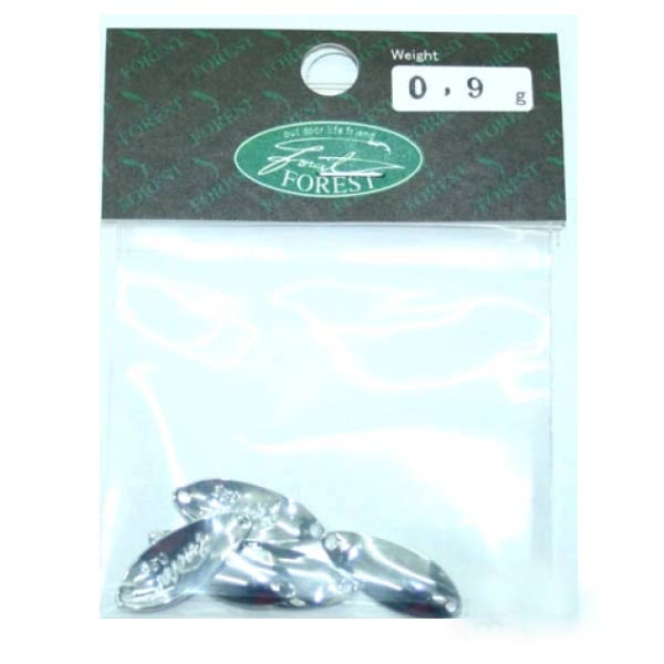 フォレスト ファクター 0.9g ブランクセット #シルバー【メール便OK】