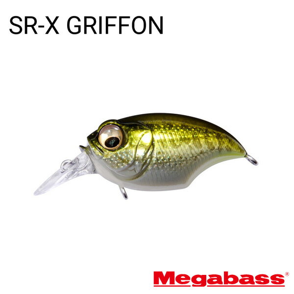 メガバス SR-X グリフォン 全長43mm 自重1/4oz.(7g) フローティング #DD.バス 【メール便OK】【お取り寄せ対応商品】