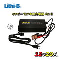 【リチビーバッテリー専用】 リチビー(Lithi-B) バッテリー 12V専用充電器 Ver.II 12V20A LiFePO4 【送料無料】