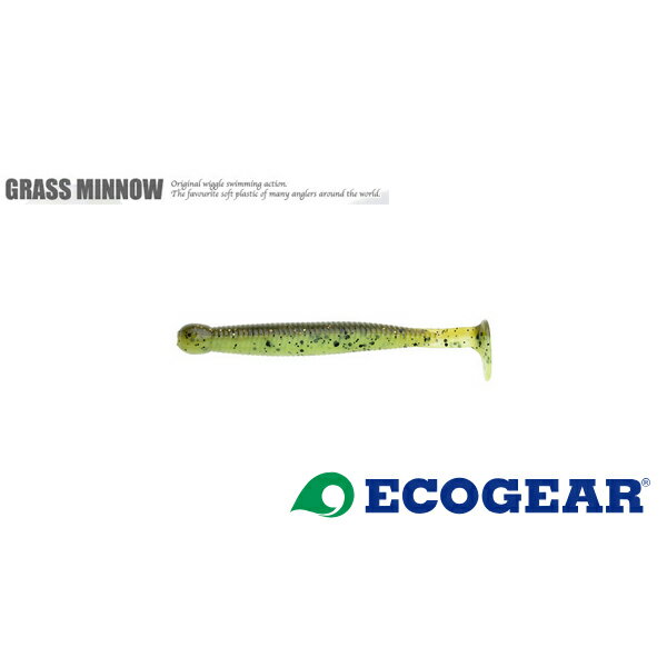 エコギア グラスミノー L 85mm 入り数8本入り #549.マッドグリパンチャート 【メール便OK】【お取り寄せ対応商品】