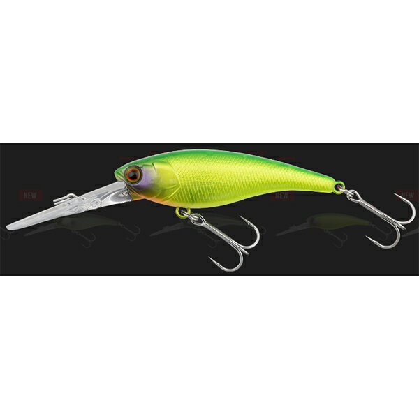 ジャッカル ソウルシャッド 68SP 68mm 9.0g サスペンド #ライムバックチャート【メール便OK】