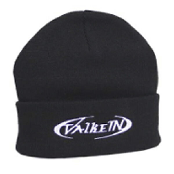 ヴァルケイン ニットビーニー／刺繍 フリーサイズ #ブラック / ホワイト【メール便NG】