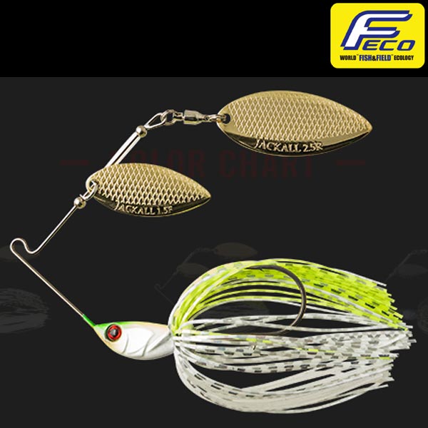 ジャッカル スーパードーン3/8oz TG #チャートバックホワイト【メール便OK】