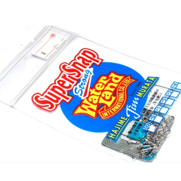 ウォーターランド スナップ・スイベル スーパースナップ シルバー 13個入 #00【メール便OK】