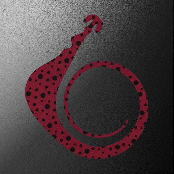 松岡スペシャル ネクスト無限 120mm 1枚入 #ドットレッド【メール便OK】