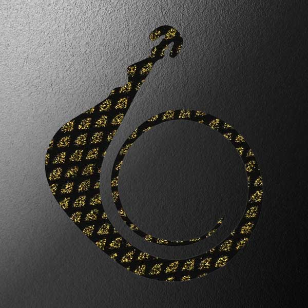 松岡スペシャル ネクスト無限 120mm 1枚入 #ブラックゴールドラメ【メール便OK】