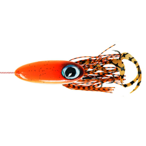 Hard Lure - リアルフィッシャー 烏賊ラバ 45g #ゴーストオレンジ【メール便NG】