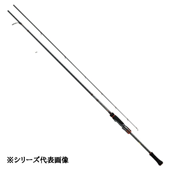 主に春シーズンに多用する3．5〜4号のエギの力強くキャストし、しっかりシャクルことの出来るハイパワーモデル。特にディープエリア狙いにおける 高弾性ならではの感度の高さは大きな武器になることは間違いない。 ■全長 2.29（m） ■継数 2 ■仕舞寸法 118（cm） ■標準自重 82（g） ■先径/元径 1.2/9.4（mm） ■対応エギサイズ 3.0〜4.5(号) ■適合ライン PE 0.5〜1.2（号）
