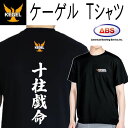 ケーゲル Tシャツ メッセージTシャツ 十柱戯命 BDT-03-K5 ボウリングウェア ネーム無し WM-3L メンズ レディース ボウリングシャツ ユニフォー...