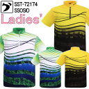 ソシオ ボウリングウェア SST-72174 ネーム無し SS-XL レディース SSOSIO ジップアップシャツ ユニフォーム ボウリング ボウリンググッズ ...