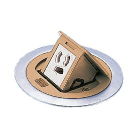 パナソニック F型アップコン 丸型 電源用 抜け止め接地コンセント 1コ口 ブラウン(バーチ) 15A 125V DU1106ATK