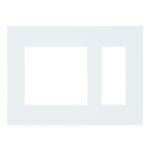 楽天電気メンテのプロショップTASKパナソニック SO−STYLE（ソー・スタイル）プレート 3連用 2連接穴+3コ用 マットホワイト WNS6503W