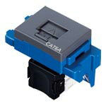 パナソニック ぐっとすシリーズ情報モジュラジャック CAT6A 埋込型 グレー NR3180H