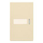 パナソニック アドバンスシリーズ　埋込スイッチ用ハンドル ソリッド 表示付 ネーム付 シングル マットベージュ WTA3031FK