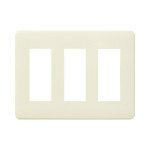 パナソニック フルカラー 簡易耐火用モダンプレート 9コ用 ミルキーホワイト WN6709W